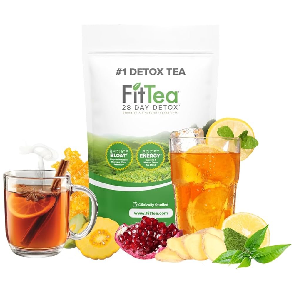 FitTea（フィットティー） fit tea Amazon.com: The Original Fit Tea 28 天排毒茶- 男女排毒清潔茶